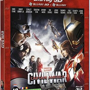 Captain America : Civil War 3D + Blu-Ray 2D